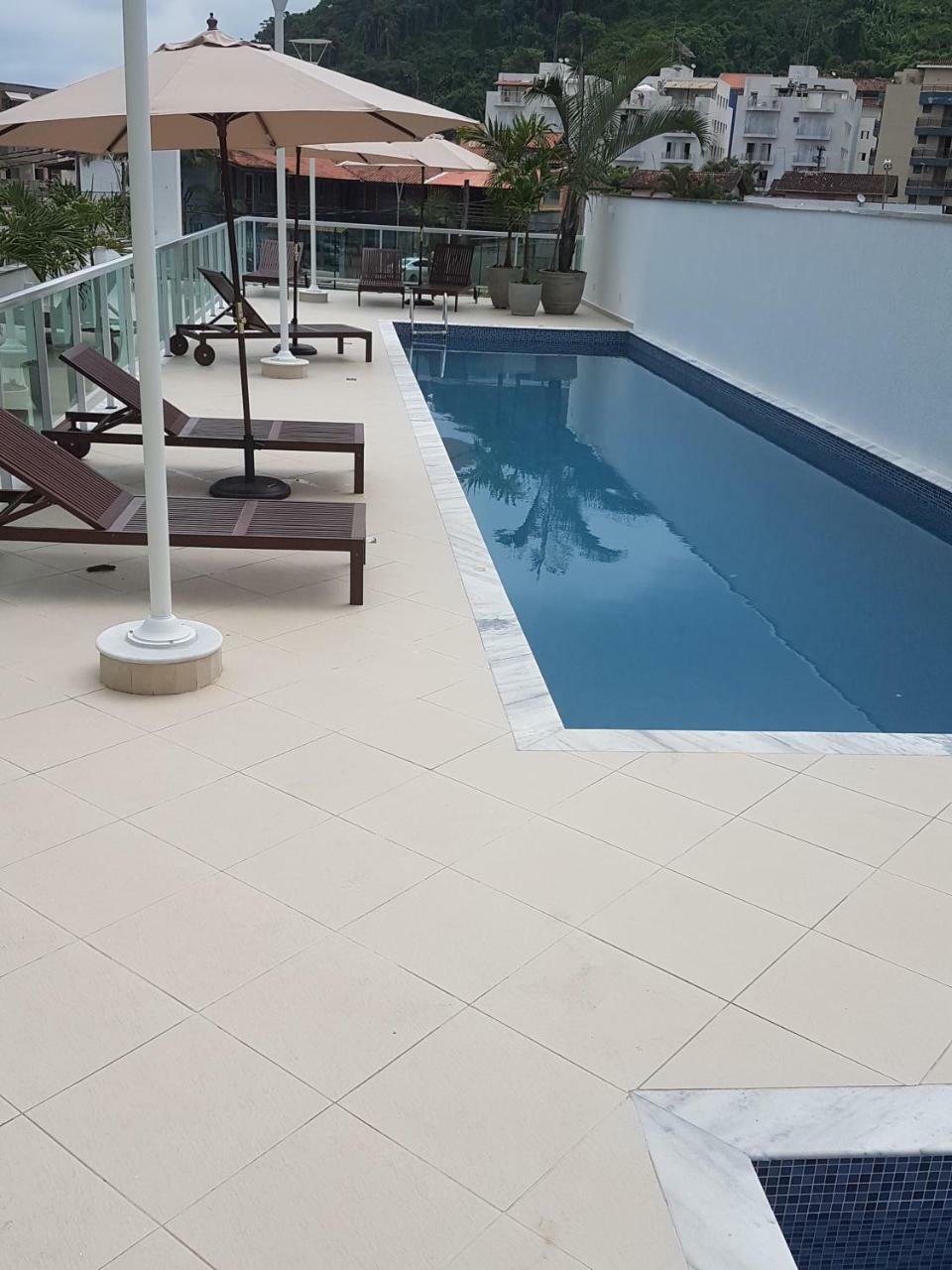 Apartamento Em Ubatuba - Praia Grande Com Wifi Gratuito, Rede De Protecao E Todo Conforto Que Voce Merece Bagian luar foto